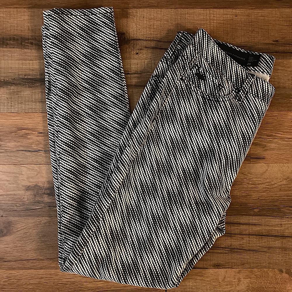 A/X Armani Exchange Super Slim Pattern Jean